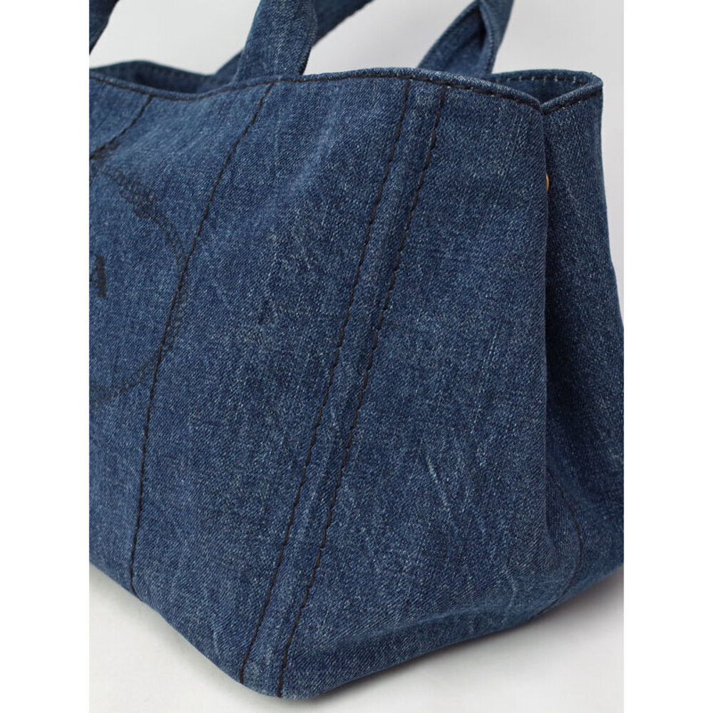 Prada Canapa 2way Tote Shoulder Bag Black - Picture 8 of 9